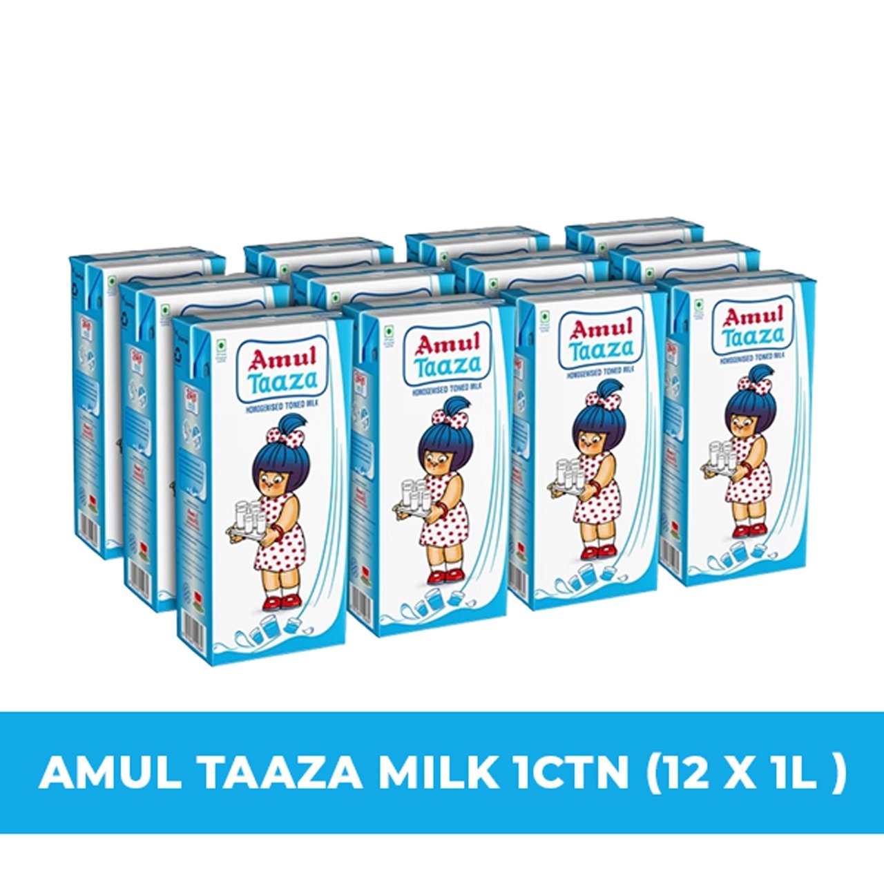 AMUL TAAZA MILK 1L