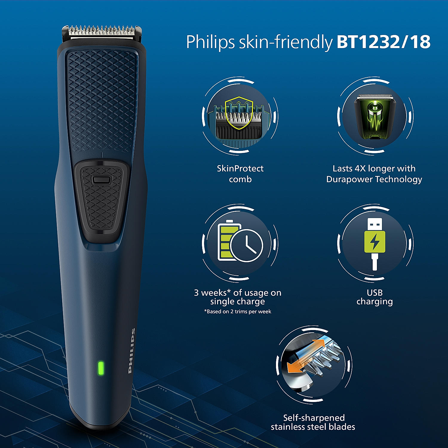Philips Trimmer (BT1233/18)