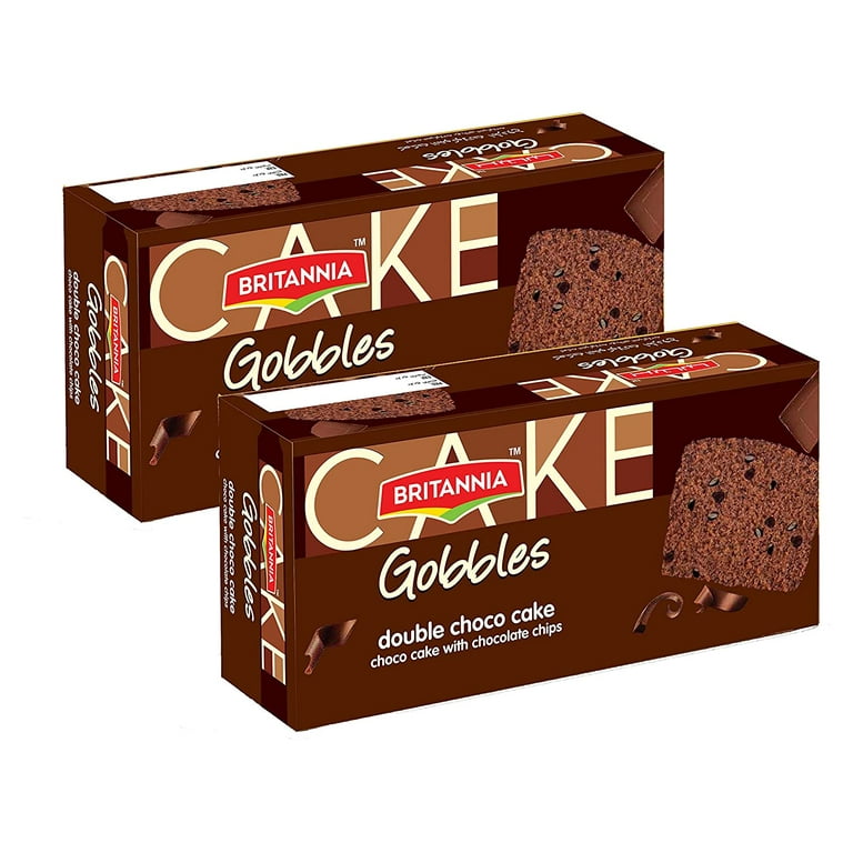 BRITANNIA GOBBLES CAKE CHOCO 28G