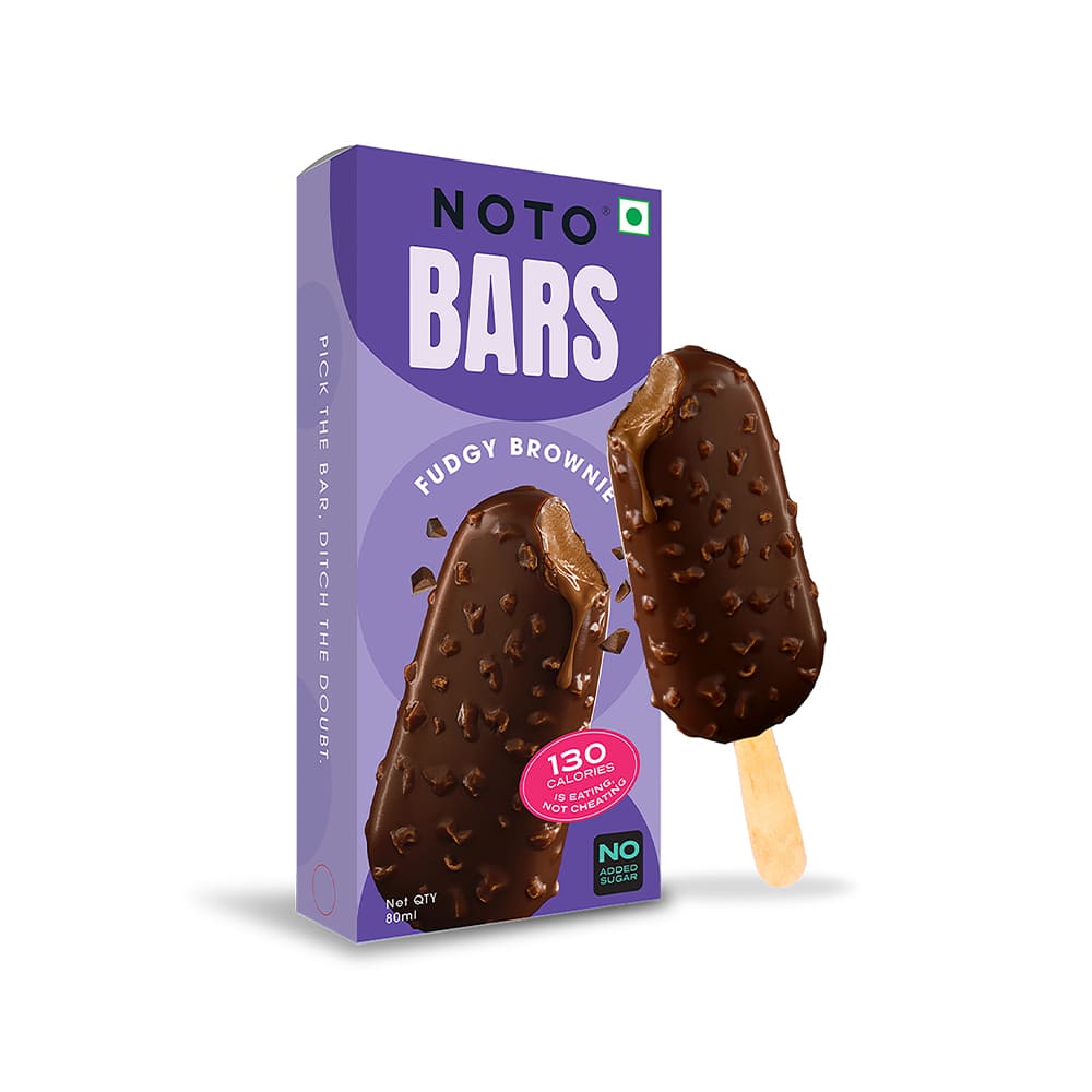 Noto Chocolate Brownie Ice Cream Stick - Pack of 2