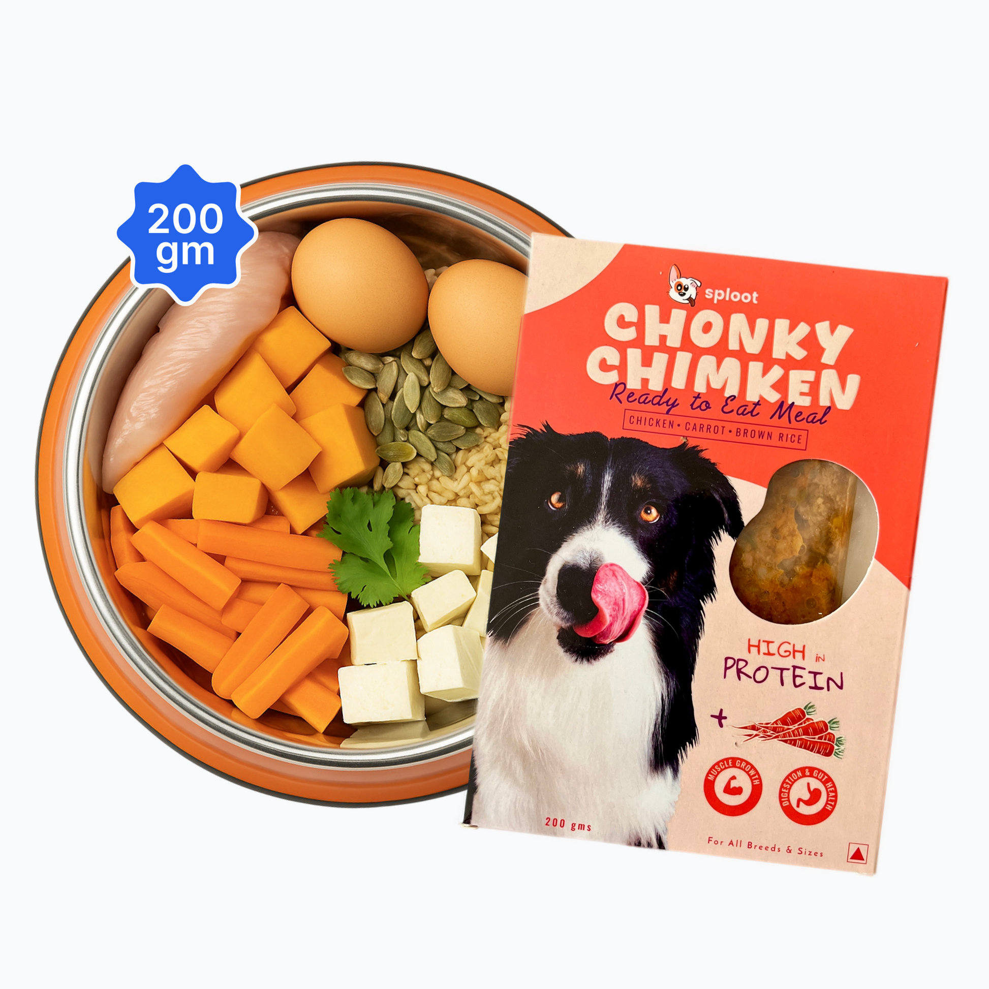 Sploot Chonky Chimken Dog Food