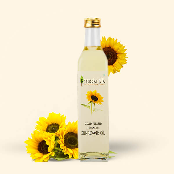 Praakritik Cold Pressed Organic Sunflower Oil