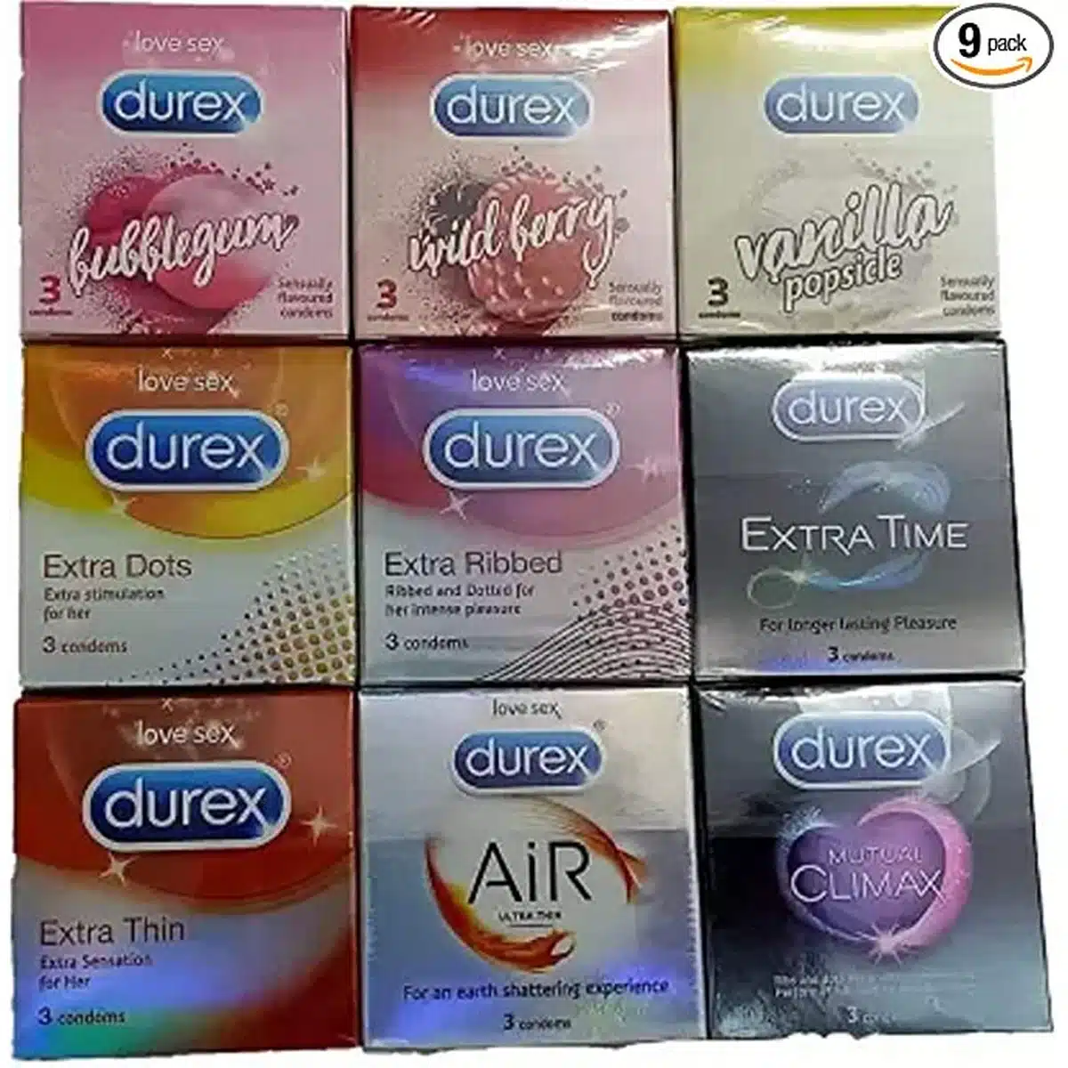 Durex All in One Condom Pack Combo