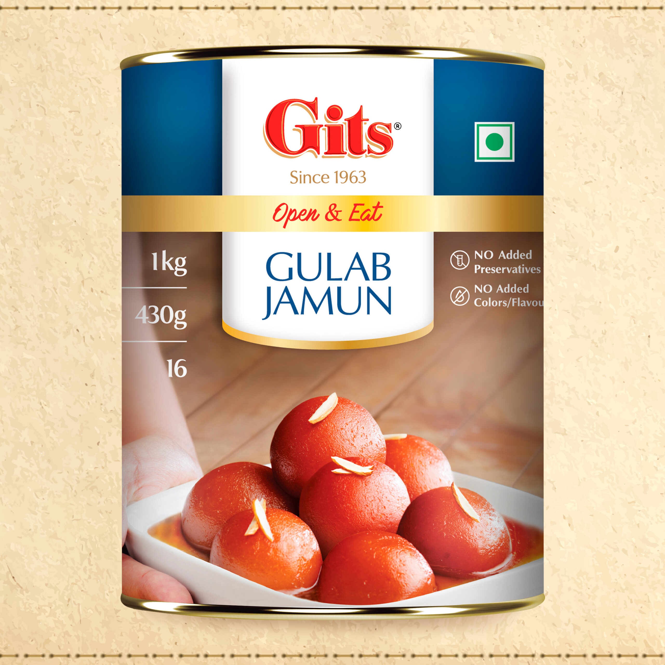 GITS GULAB JAMUN 1KG
