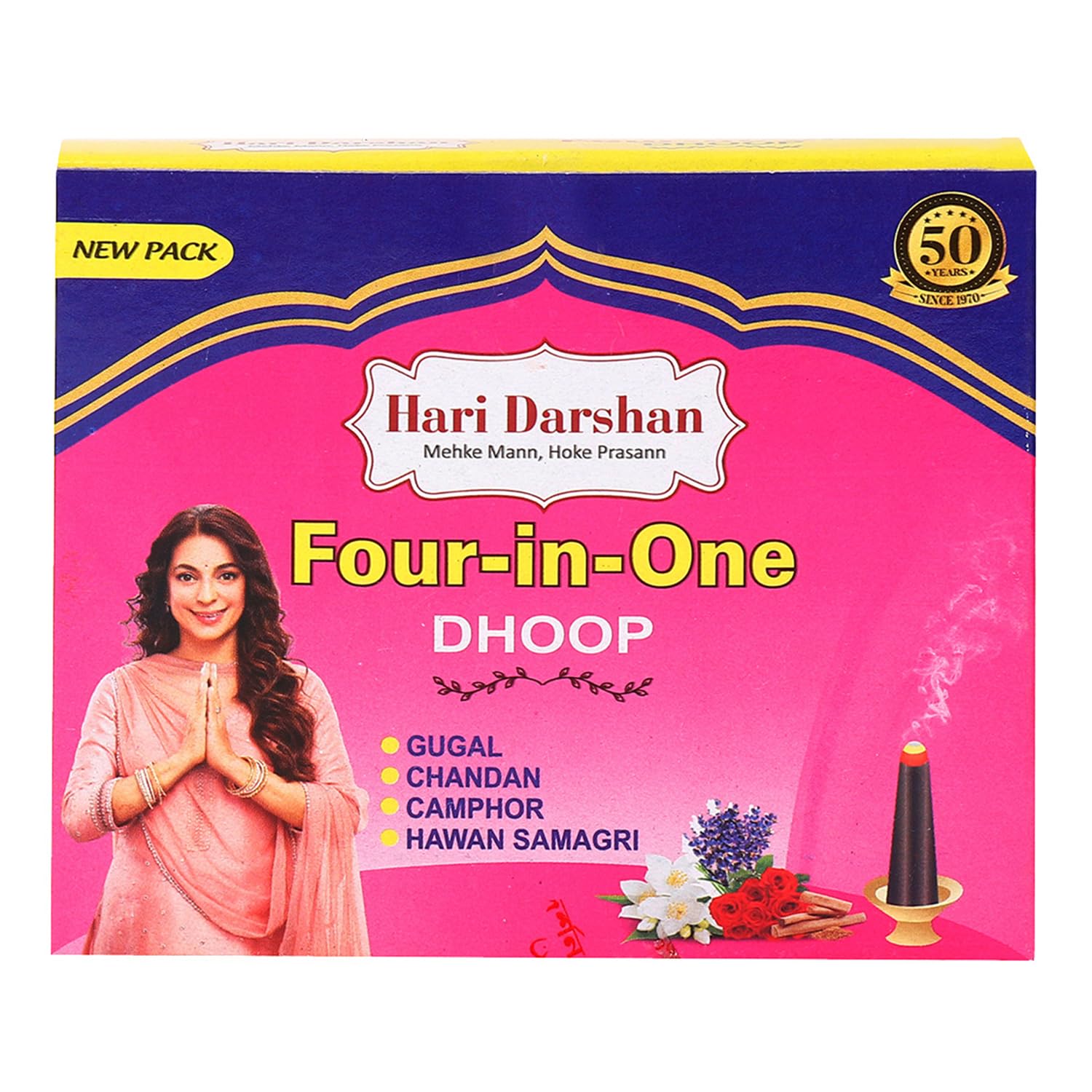 HARI DARSHAN FOUR IN ONE DHOOP 16STICK