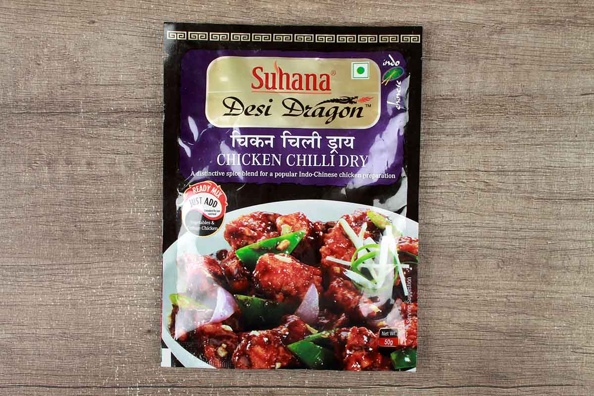 SUHANA CHICKEN CHILLI DRY MIX 50G