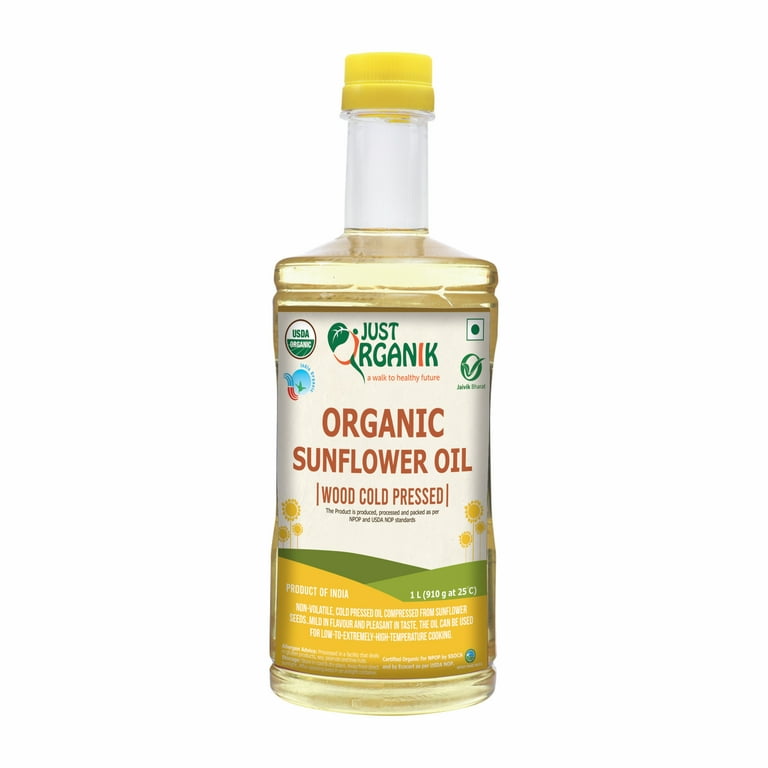 Just Organik Organic Sunflower Oil