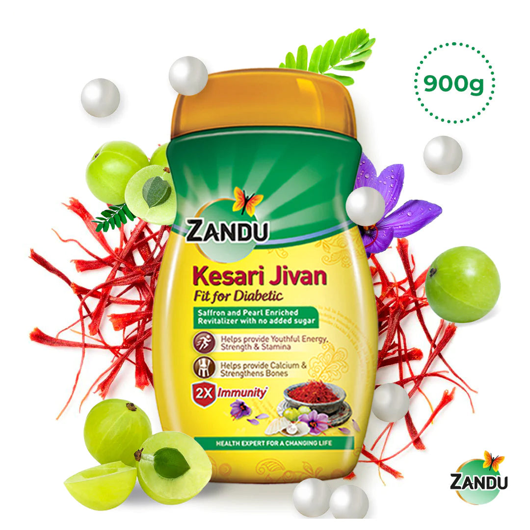 ZANDU KESARI JIVAN FIT FOR DIABETIC 900G