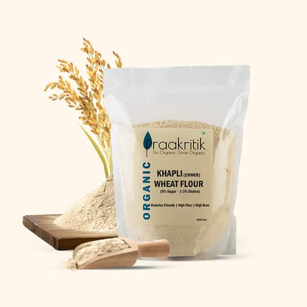 Praakritik Organic Khapli Wheat Atta