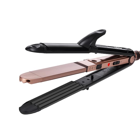 Vega 3 in 1 Keratin Hair Styler (Rose Gold, VHSCC-03)