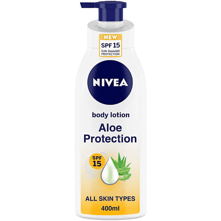 Nivea Aloe Protection Spf 15 All Skin Type Body Lotion (400 ml)