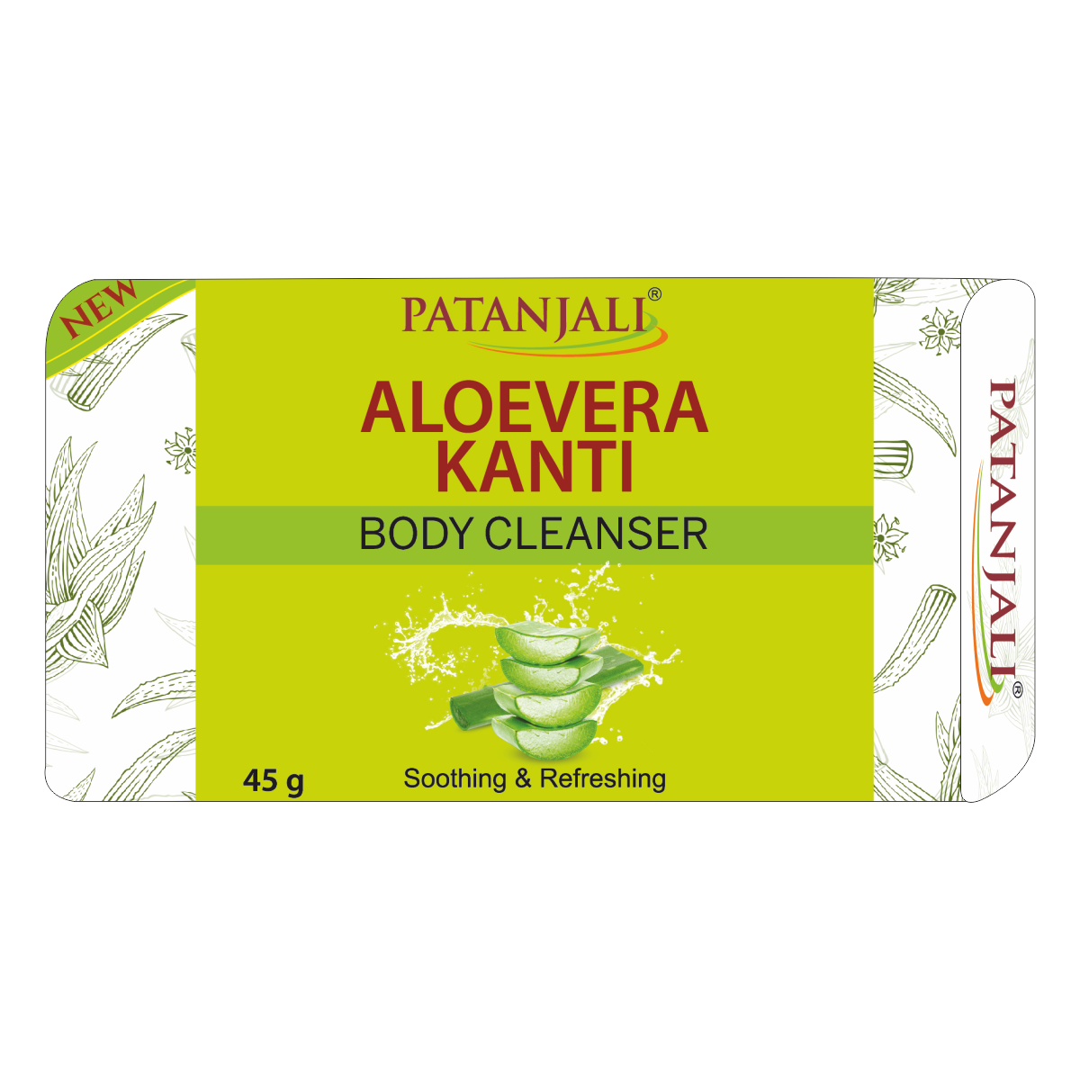 PATANJALI ALOEVERA KANTI BODY CLEANSER 45G