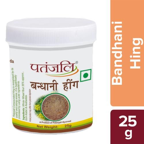 PATANJALI BANDHANI HING COMPONDED 25G
