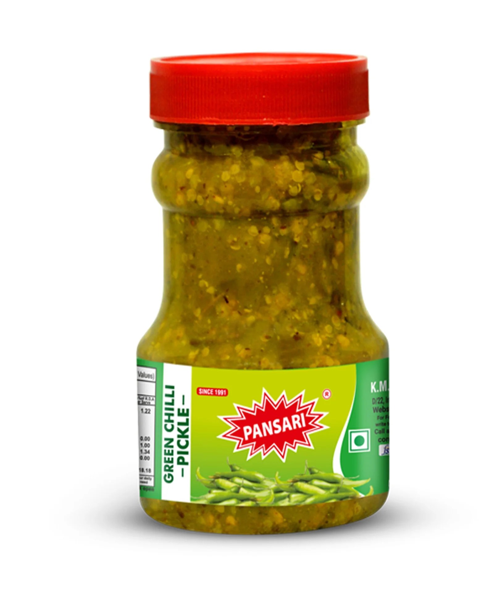 EVEREST GREEN CHILLI SAUCE 200G