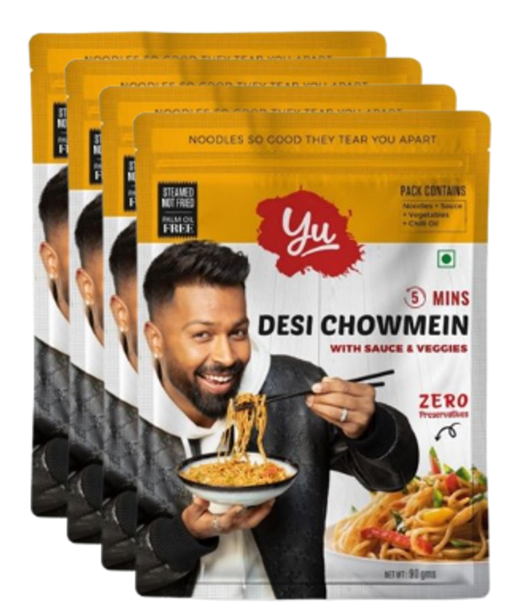 Yu Desi Chowmein With Sauce And Veggies