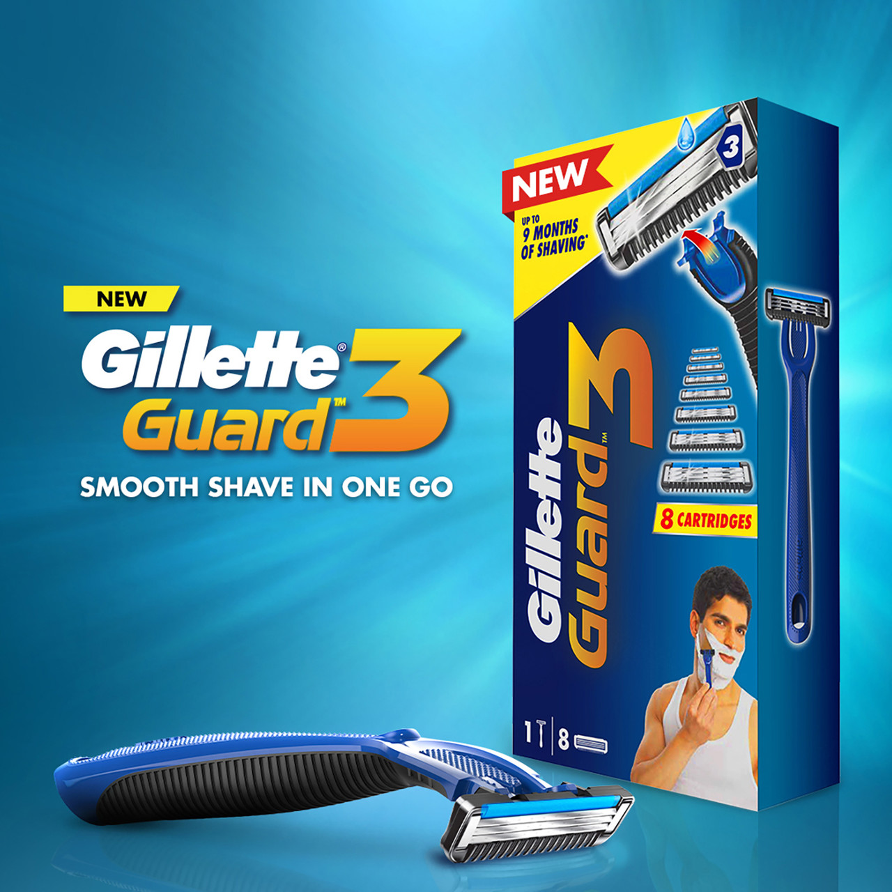 GILLETTE GUARD 8N