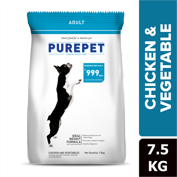 PurePet Chicken and Vegetables Dry Food Adult
