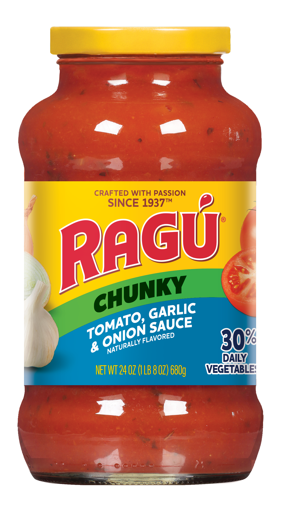 Ragu Tomato Garlic & Onion Pasta Sauce