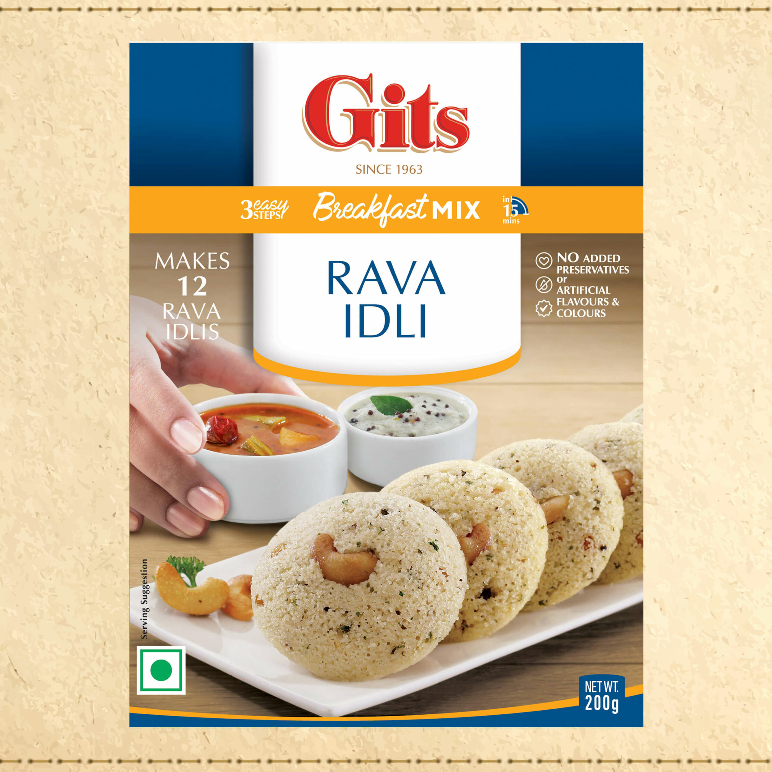 GITS RAVA IDLI 200G