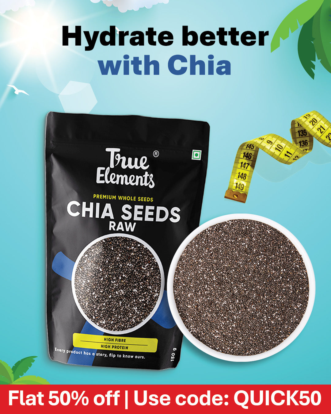 CHIA SEEDS 150GM