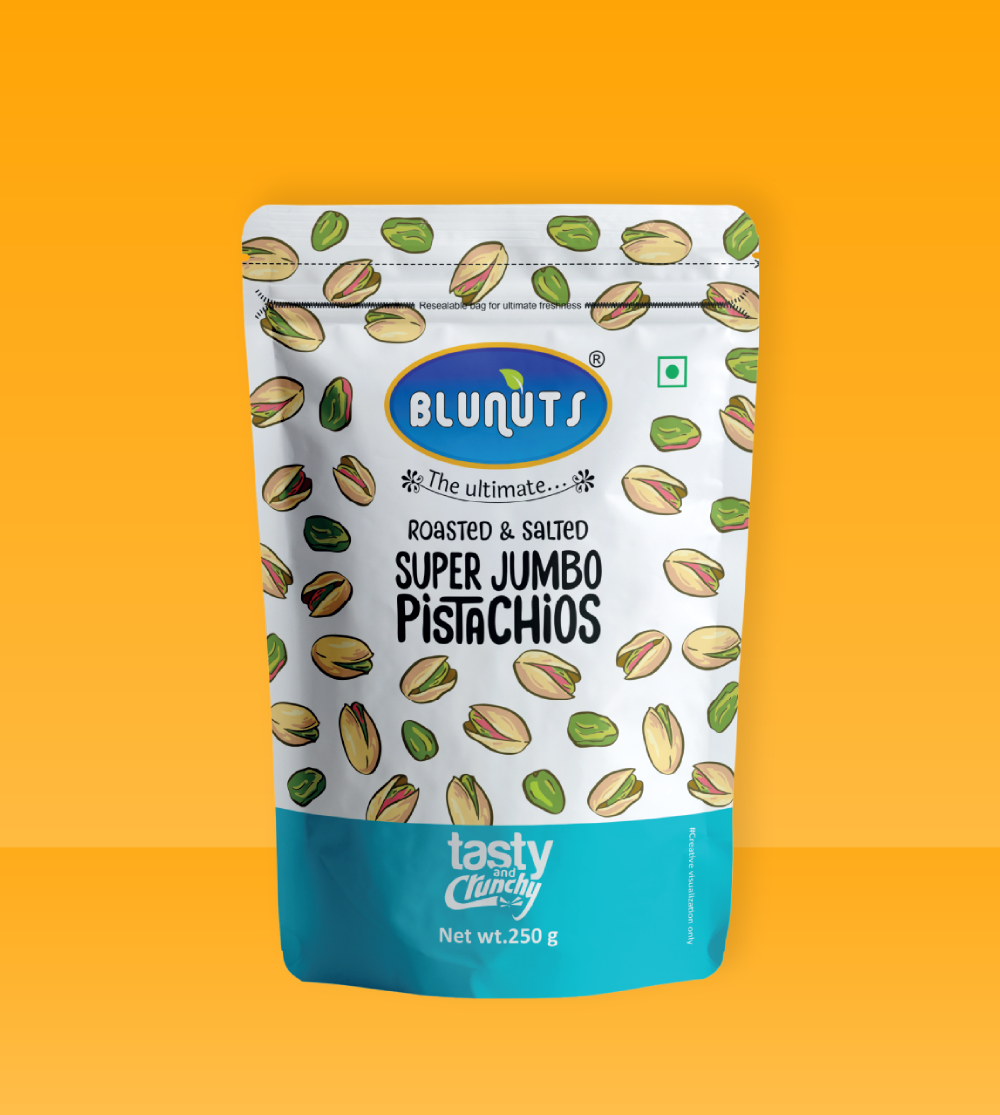 BLUNUTS ROASTED&SALTED PISTACHIOS SPECIAL 250