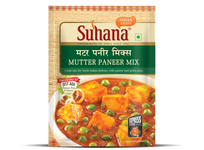 SUHANA MUTTER PANEER MIX 25G