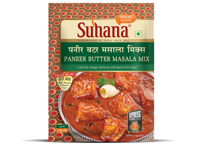 SUHANA PANEER BUTTER MASALA MIX 25G