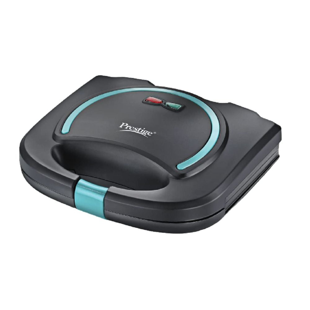Prestige Grill Sandwich Toaster with Fixed Grill Plates (800 W, Black)
