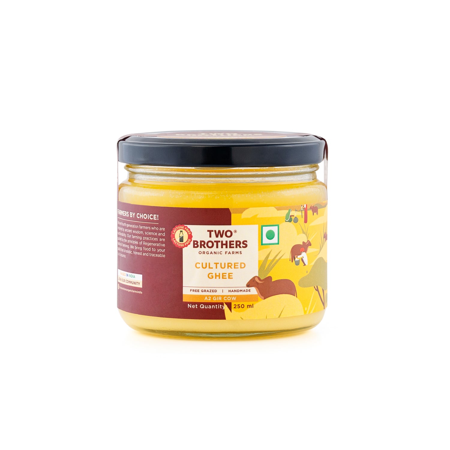 Two Brothers Organic Farms Desi A2 Gir Ghee (Cow)
