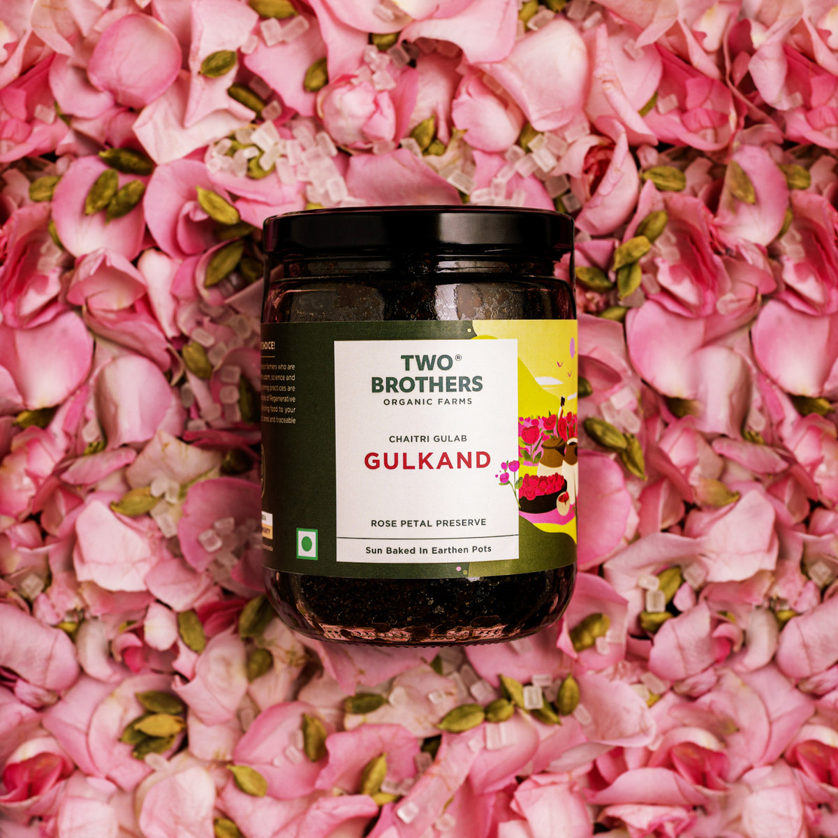 Chaitri Gulab Gulkand by Two Brothers Organic Farms