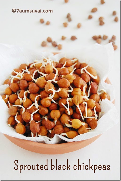 Brown Chana Sprouts