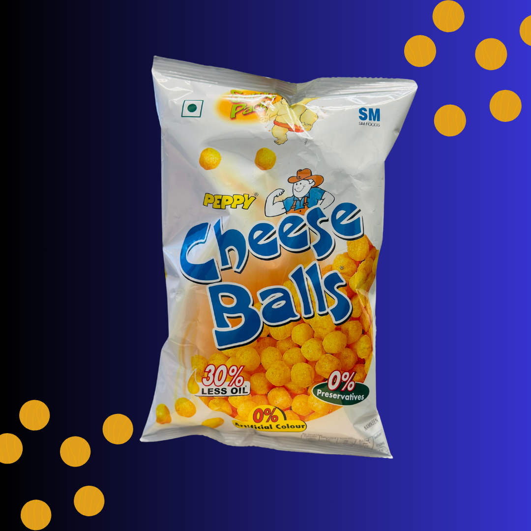Peppy Cheese Balls - Pack of 4