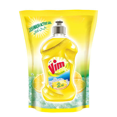 VIM LIQUD POUCH 130ML