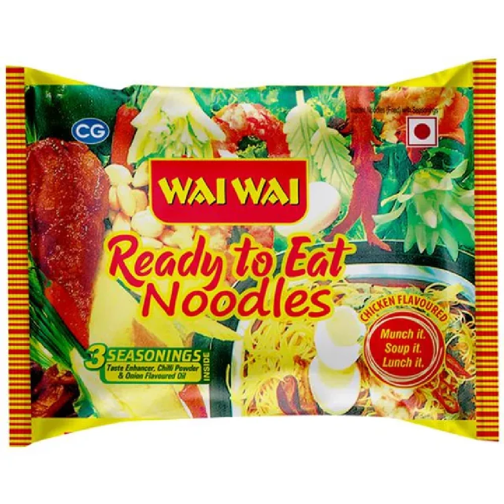 Wai Wai Ready To Eat Chicken Flavoured Noodles