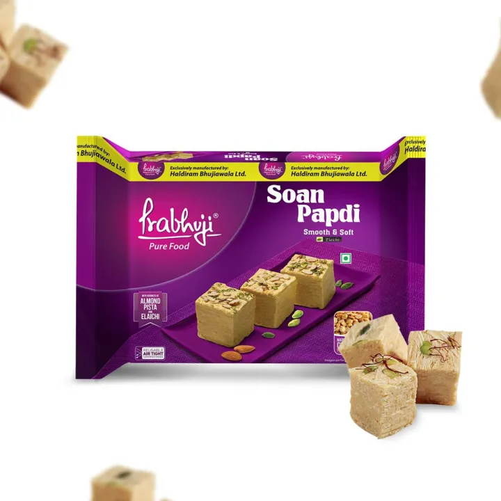 PRABHVJI SOAN PAPDI ELAICHI 450G
