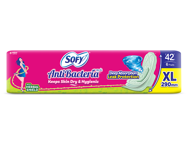 SOFY ANTI BACTERIA XL+6 PADS
