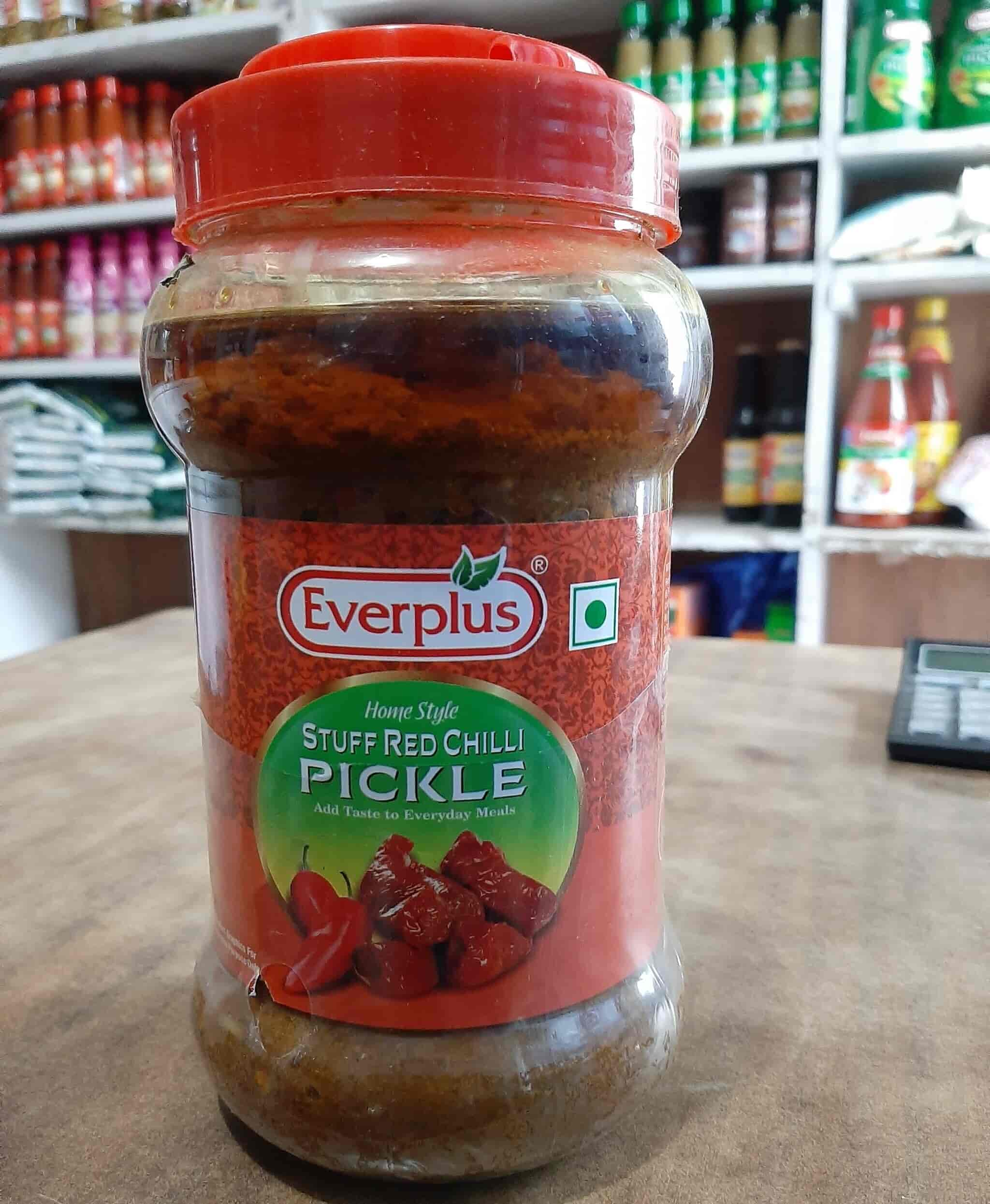 EVERPLUS STUFF RED CHILLI PICKLE 400G