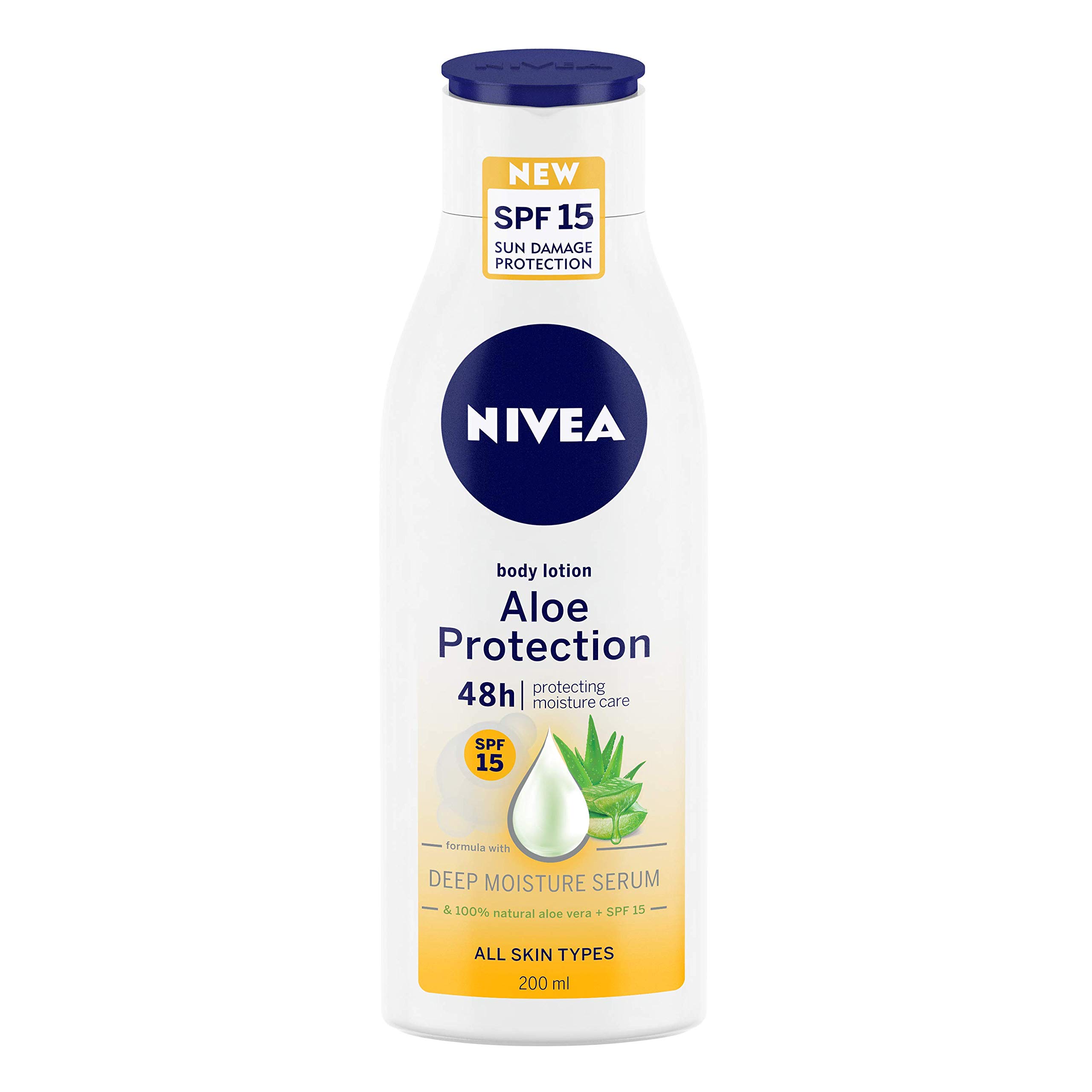 Nivea Aloe Protection SPF 15 Body Lotion (200 ml)