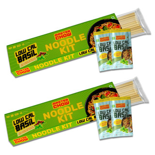 MasterChow Thai Basil Noodles with Cooking Sauce - Pack of 2