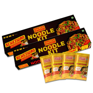 MasterChow Schezwan Noodles with Cooking Sauce - Pack of 2