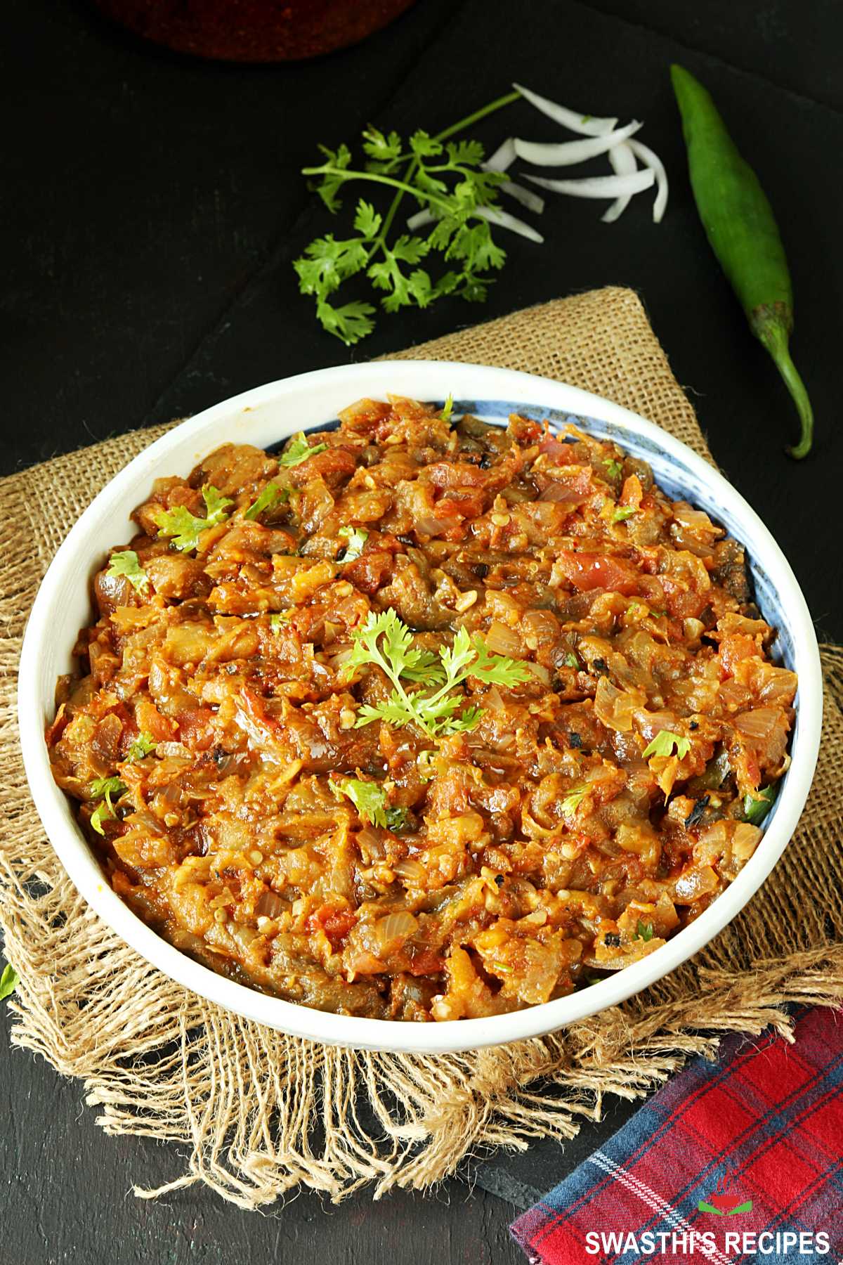 Brinjal Bharta (Baingan)