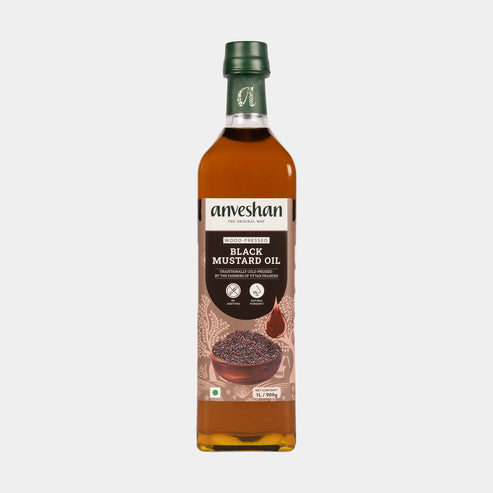 Anveshan Wood Cold Pressed Mustard Oil