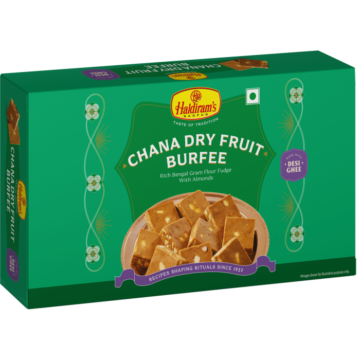 Chana Dry Fruit Burfi by Haldiram's