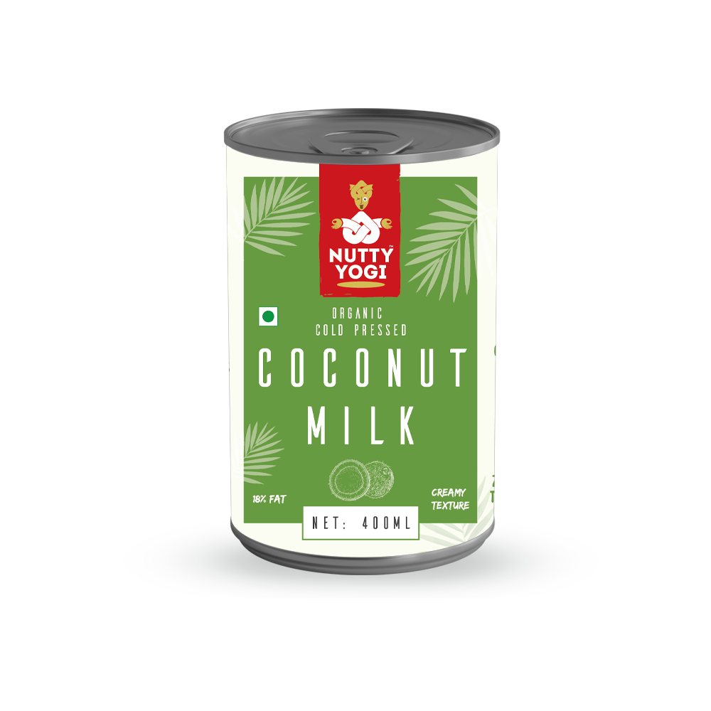 Nutty Yogi Organic Cold Pressed Coconut Milk