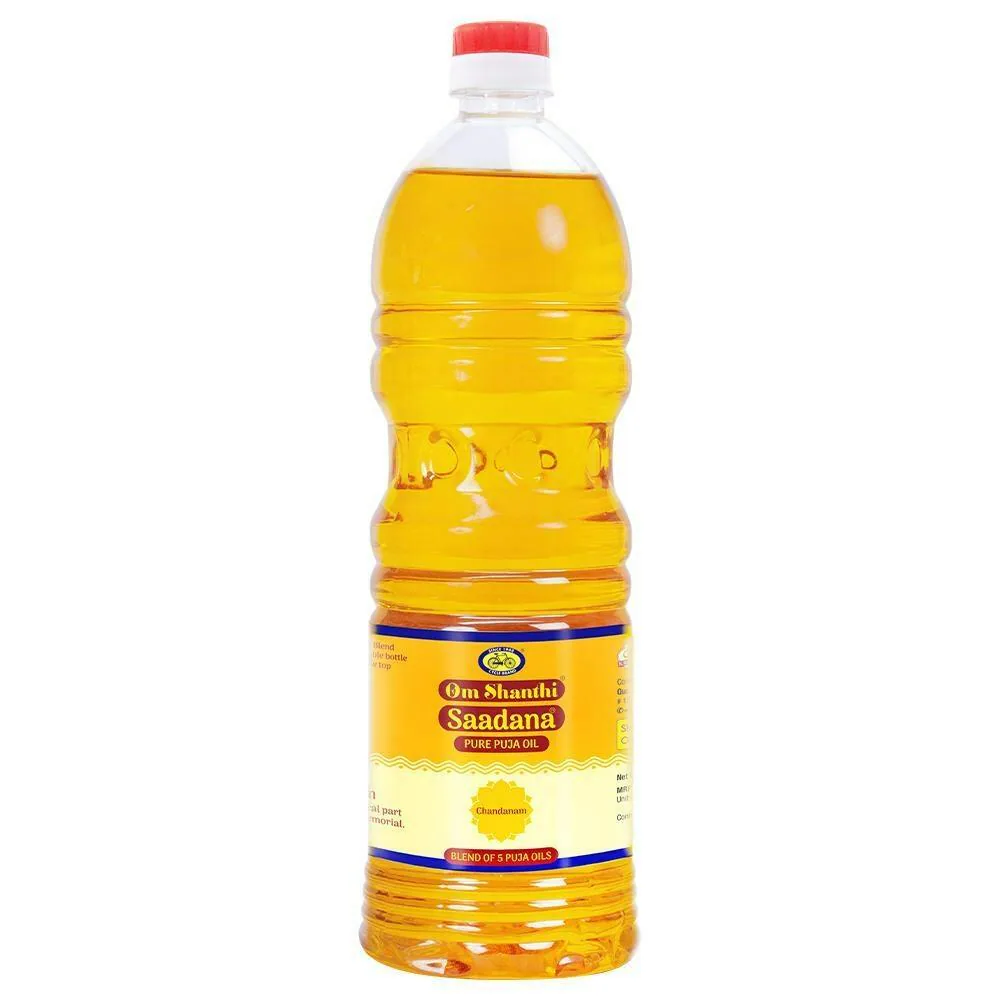 OM SHANTHI PURE PUJA OIL 900ML