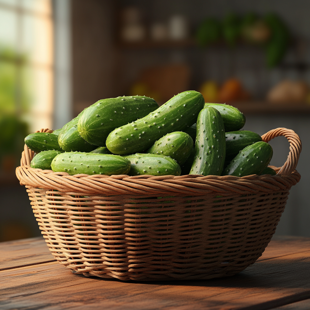 Green Cucumber - Organically grown (Kheera)