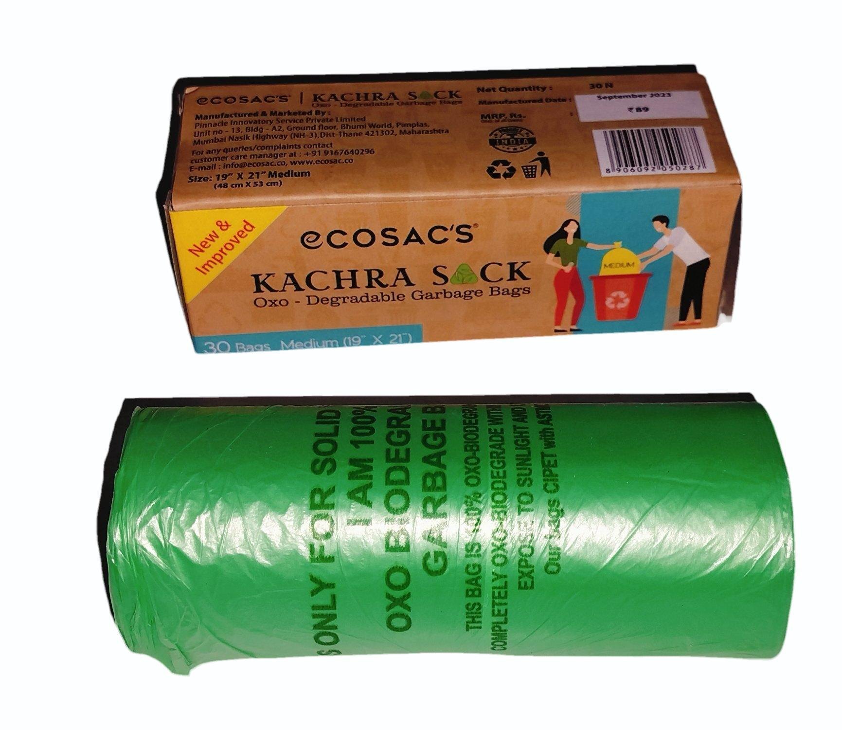 ECOSAC'S KACHRA SOCK SMALL BAGS 30N