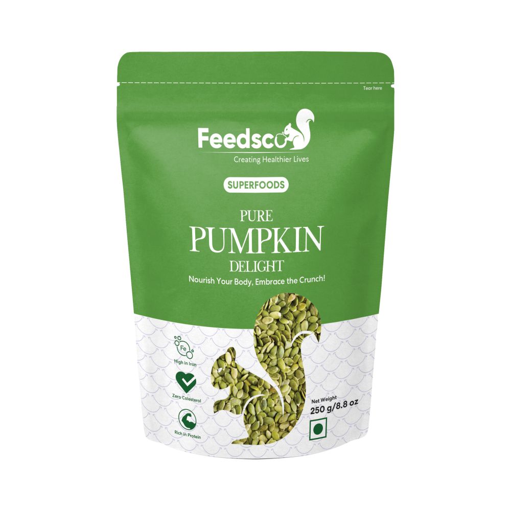 FEEDSCO PURE PUMPKIN DELIGHT SEEDS 250G