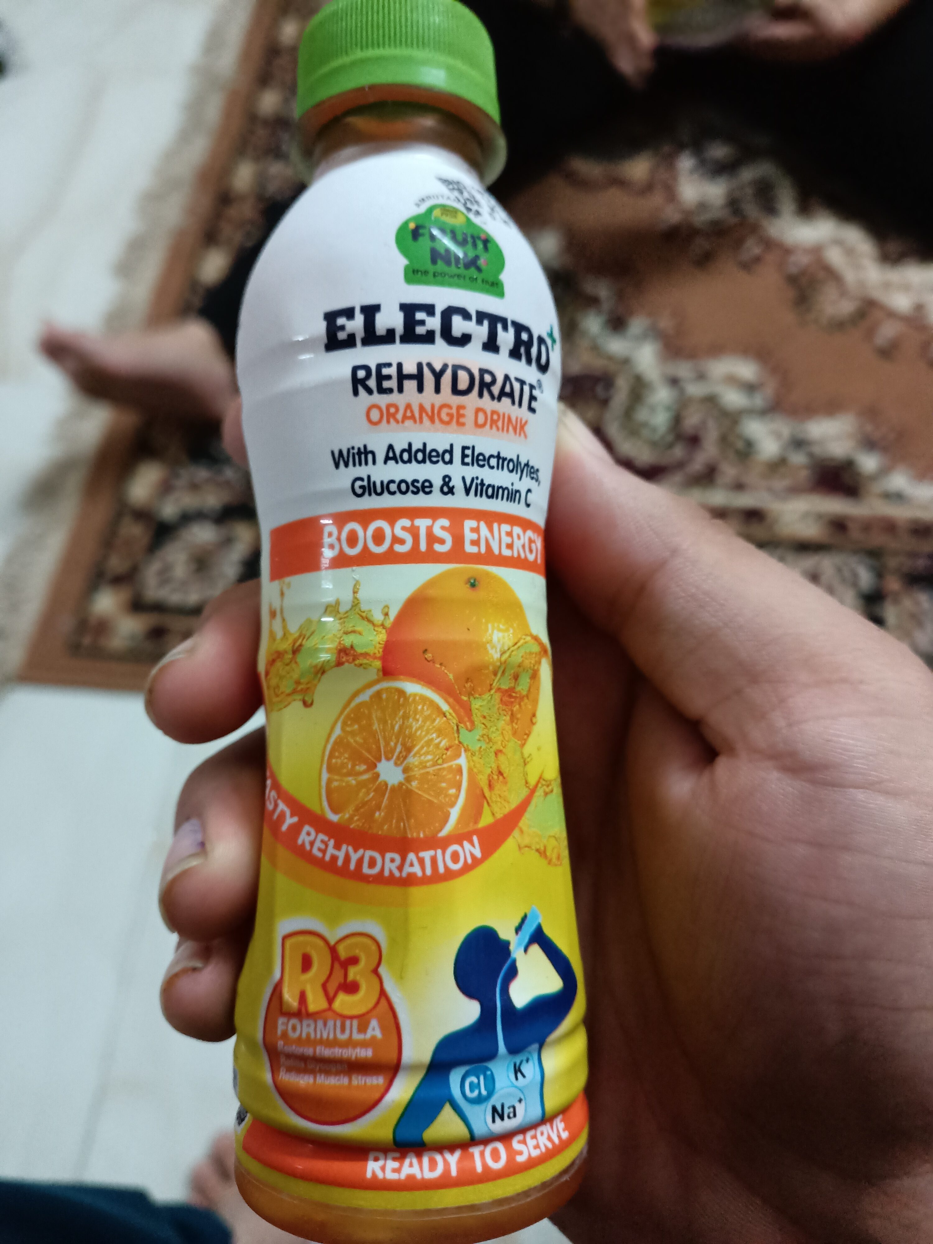 ELECTRO REHYDRATE ORANGE DRINK 200ML