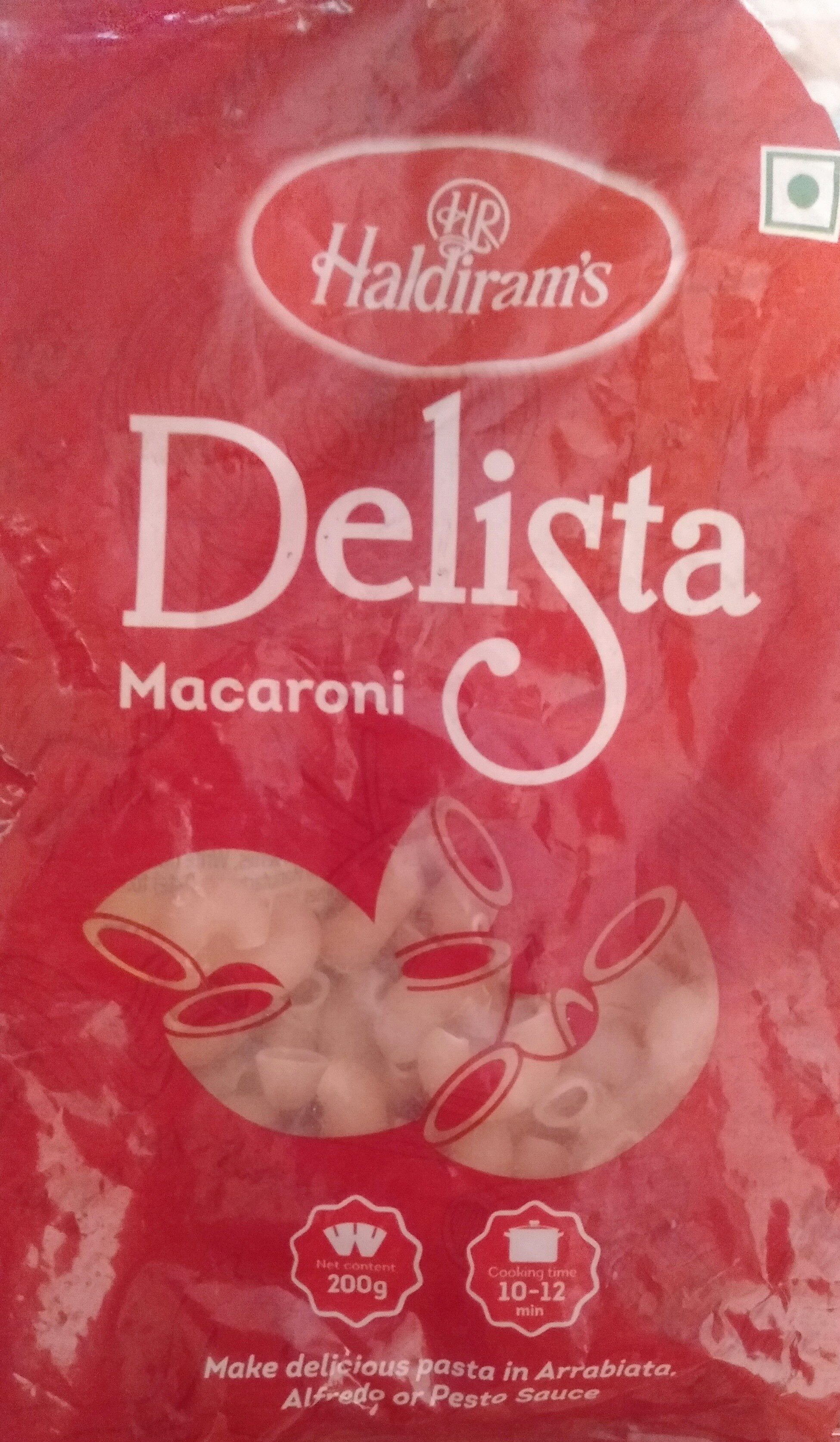 HALDIRAM'S DELISTA MACARONI 200G